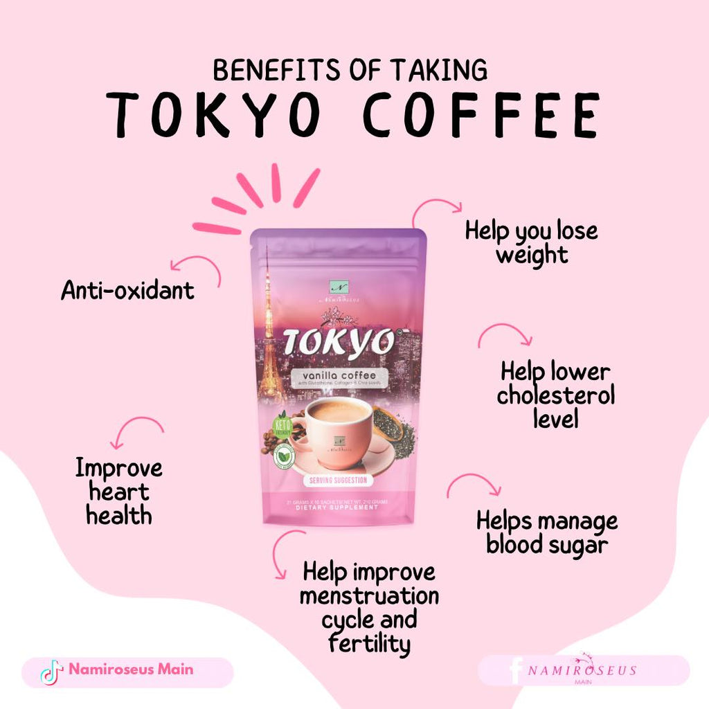 Namiroseus Tokyo Vanilla Coffee (10 sachets in pack)