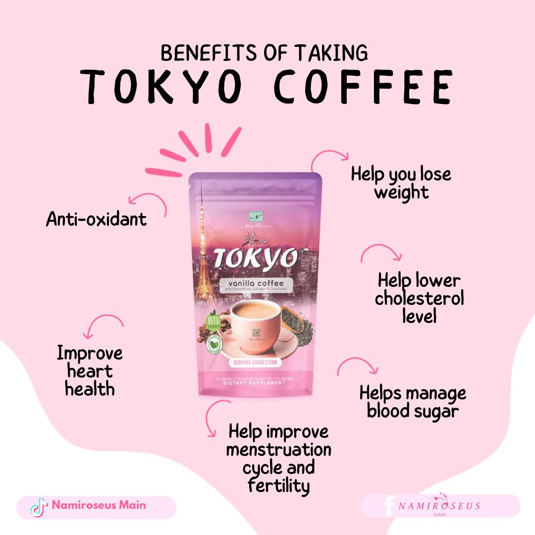 Namiroseus Tokyo Vanilla Coffee (10 sachets in pack)