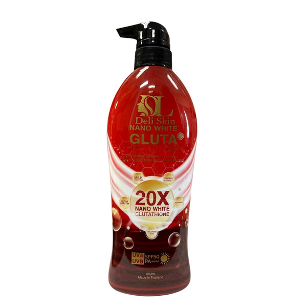Deli Skin Nano White Gluta Intensive Whitening Lotion 500ml
