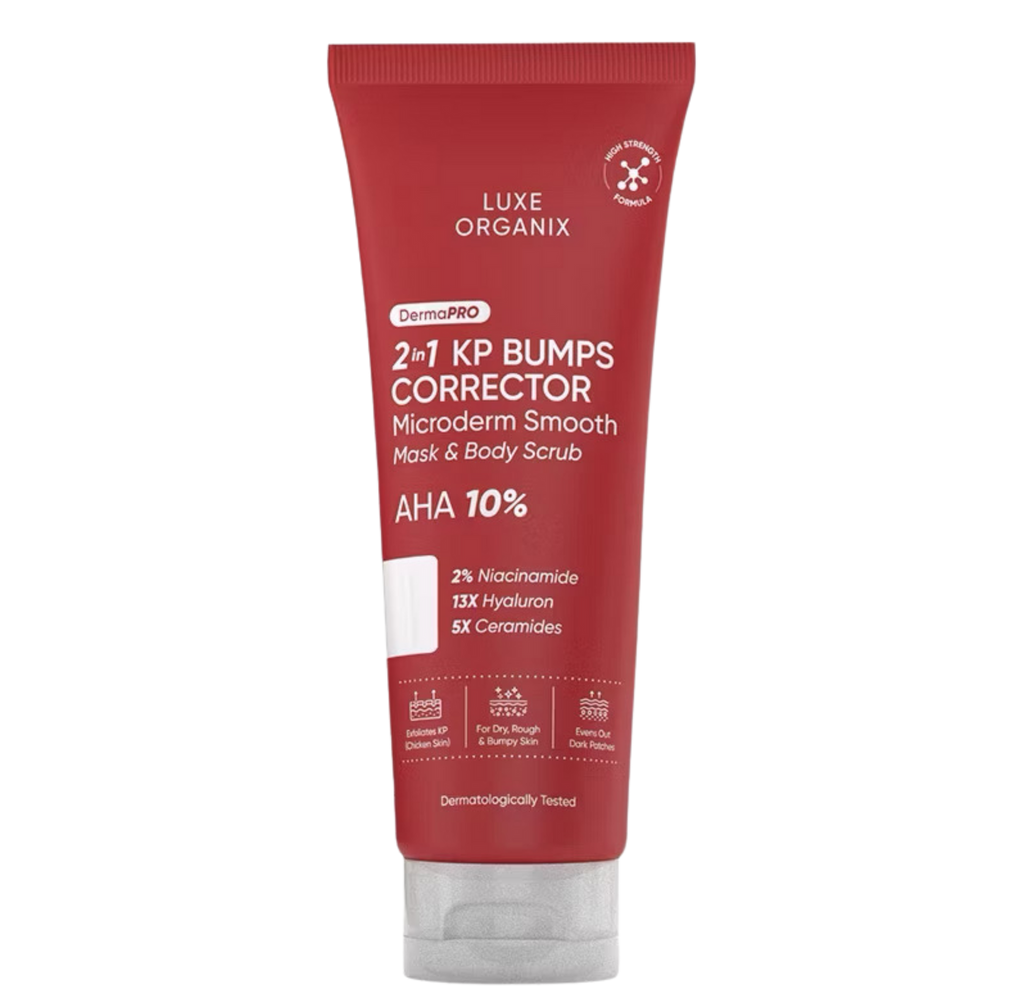 Luxe Organix 2in1 KP Bumps Corrector Mask & Body Scrub 200ml