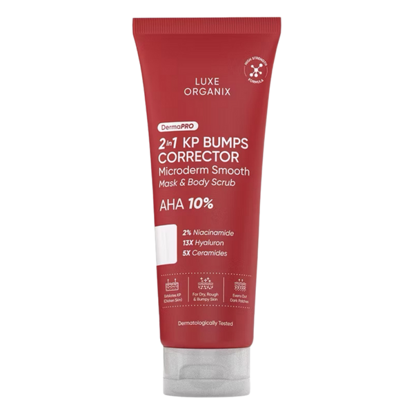 Luxe Organix 2in1 KP Bumps Corrector Mask & Body Scrub 200ml