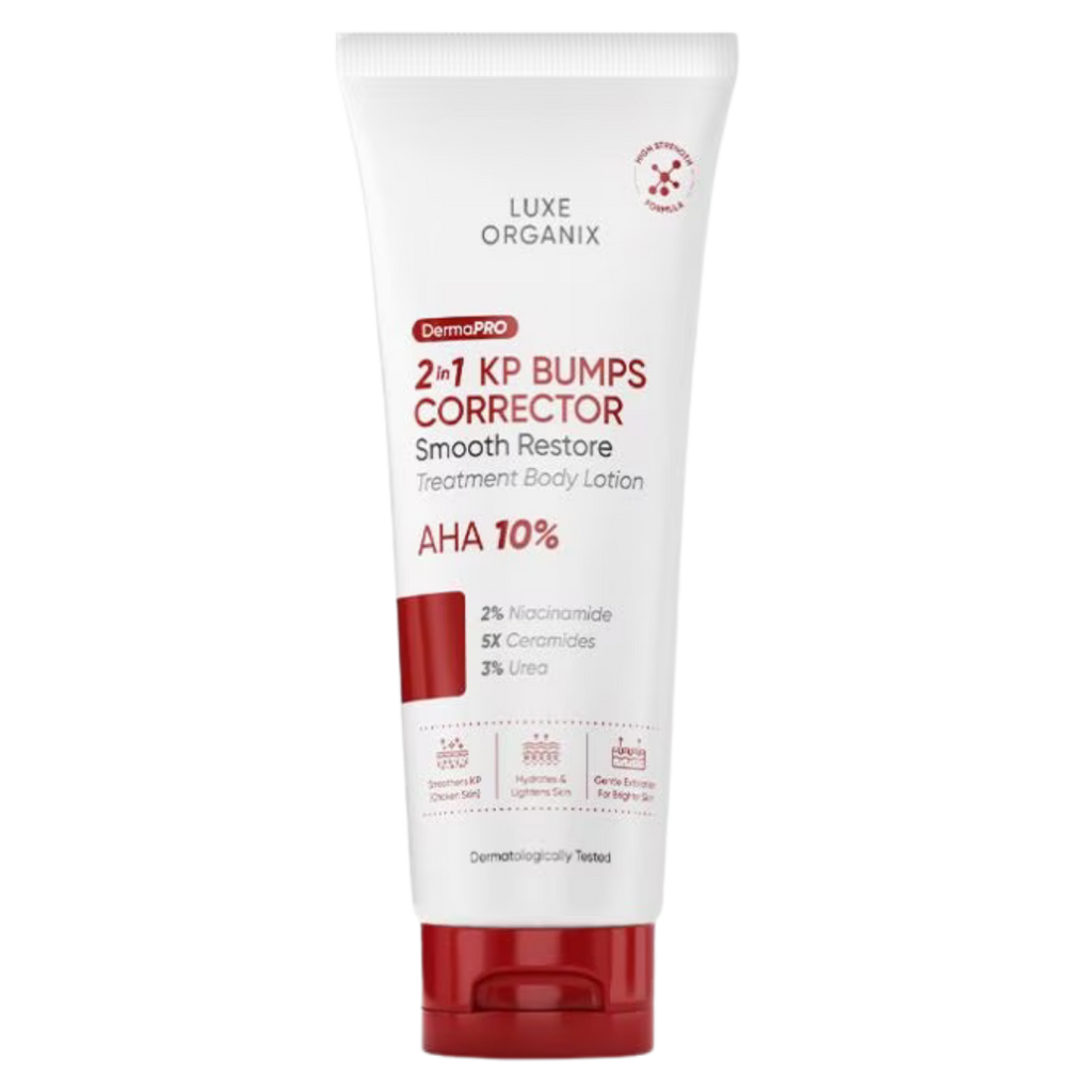 LUXE ORGANIX DermaPRO 2in1 KP Bumps Corrector Smooth Restore Treatment Lotion 200ml
