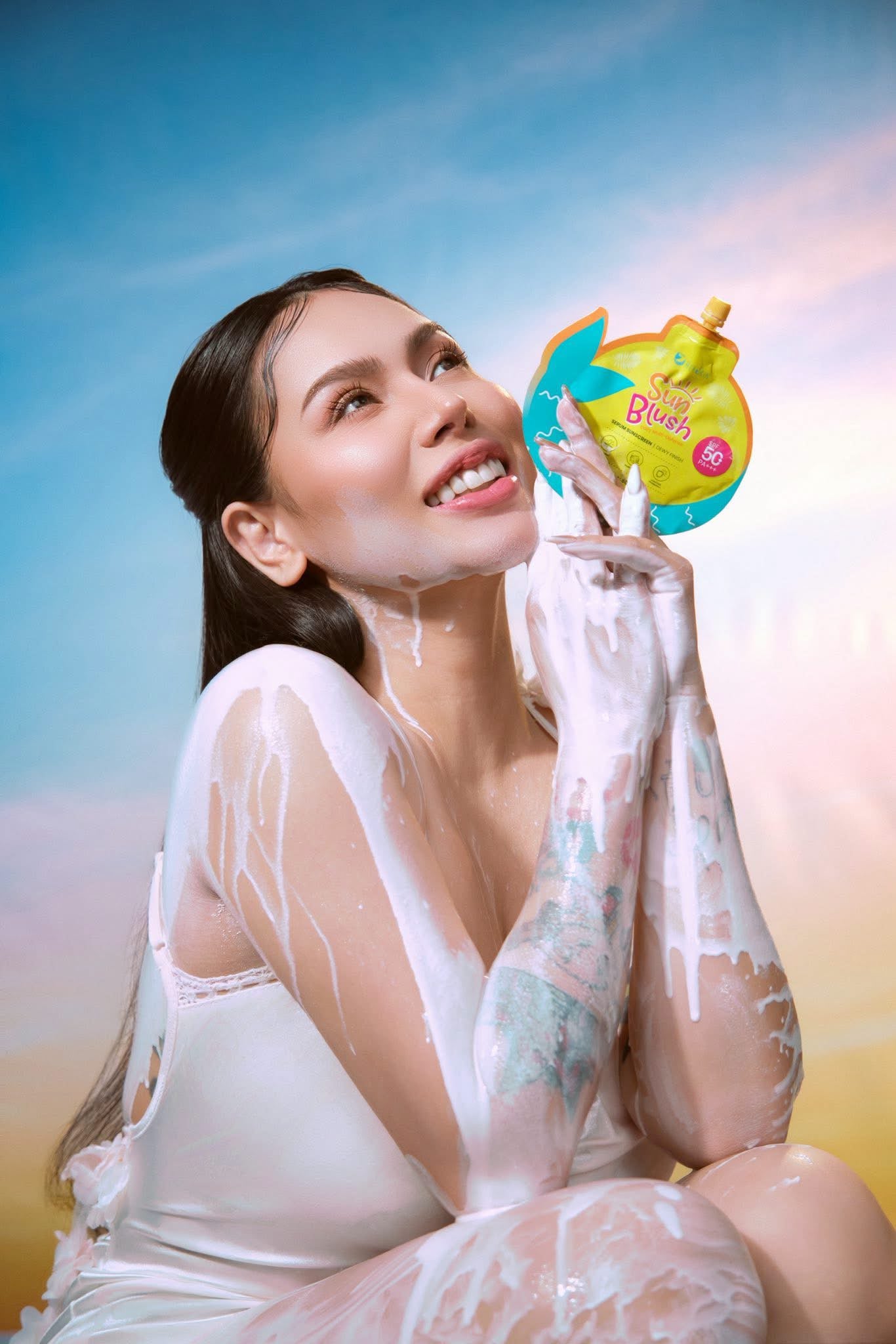 HerSkin SunBlush Serum Sunscreen(50g)