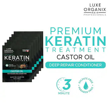 Luxe Organix Premium Keratin Castor 6sx20ml