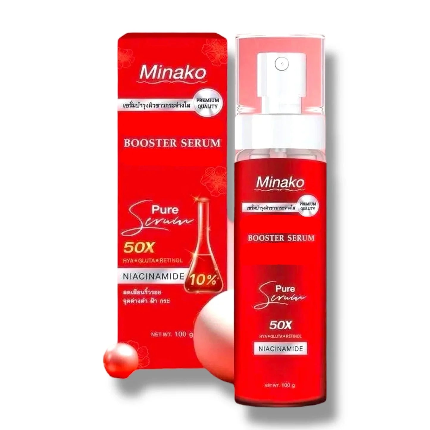 Minako Pure Serum 50X Niacinamide Booster Serum