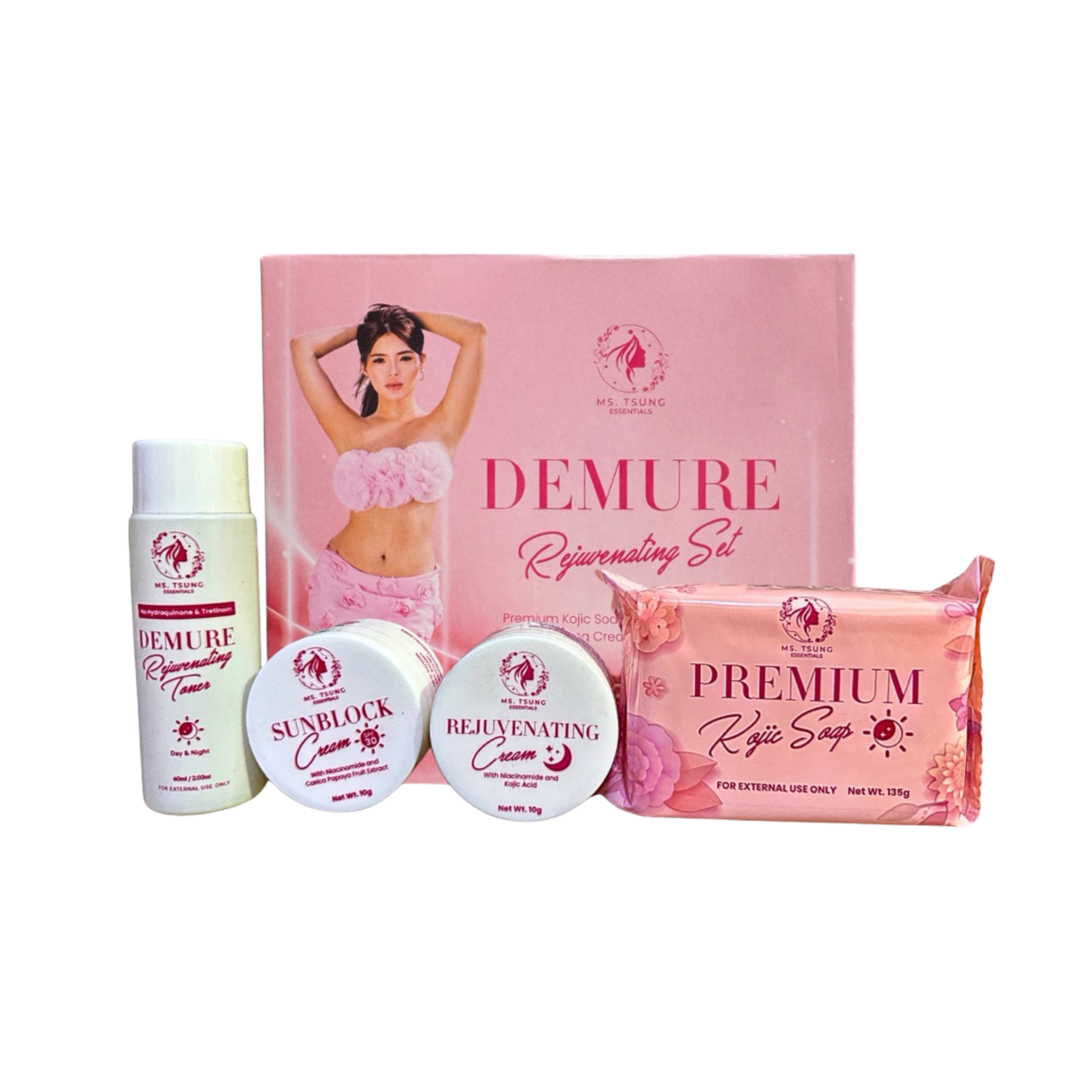 Ms. Tsung Essentials Demure Rejuvenating Set