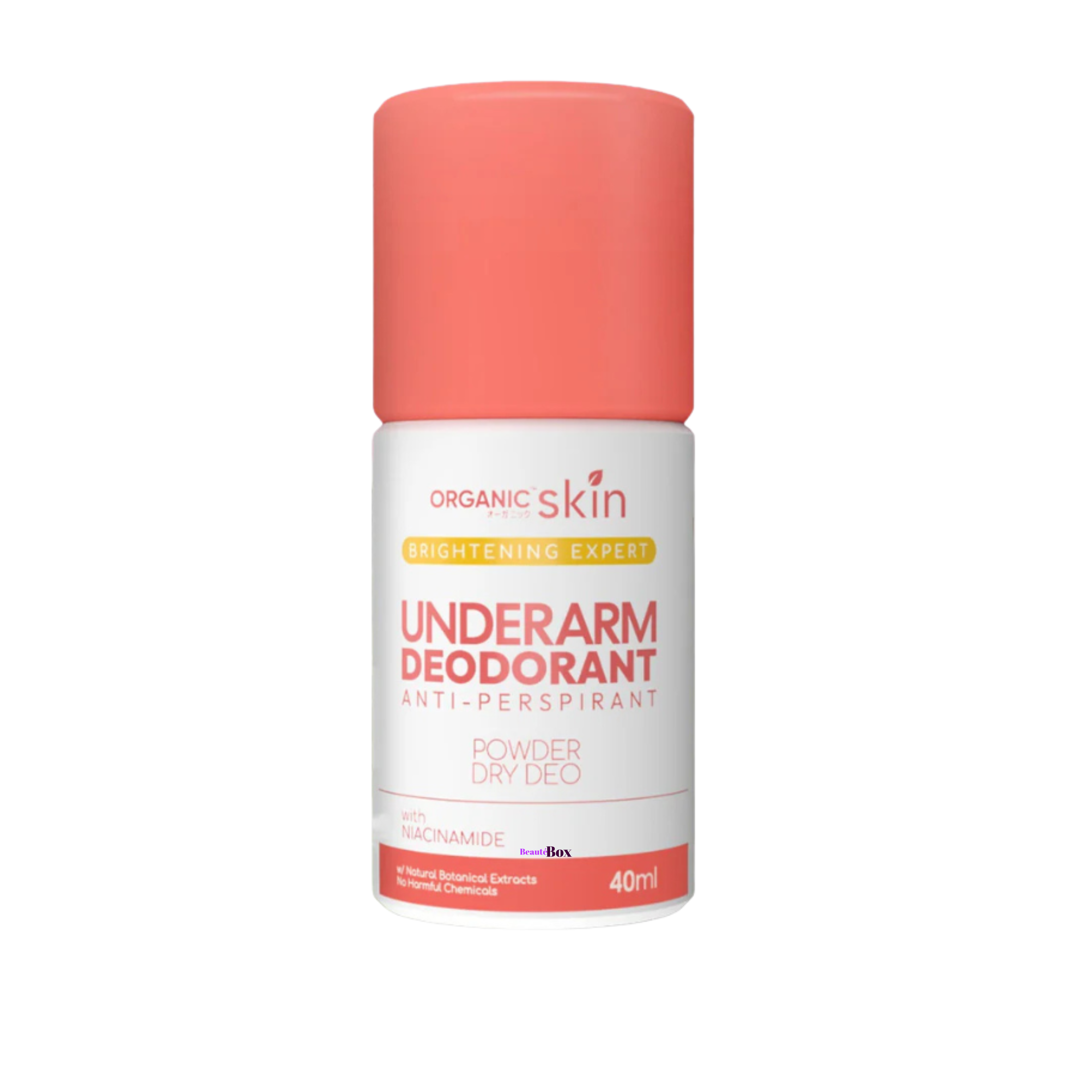 Organic Skin Brightening Dry Deo 40ml
