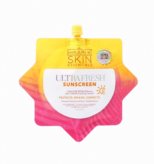 Beauty&U Hikari Skin Essentials UltraFresh Sunscreen SPF50 PA++++ 50ml