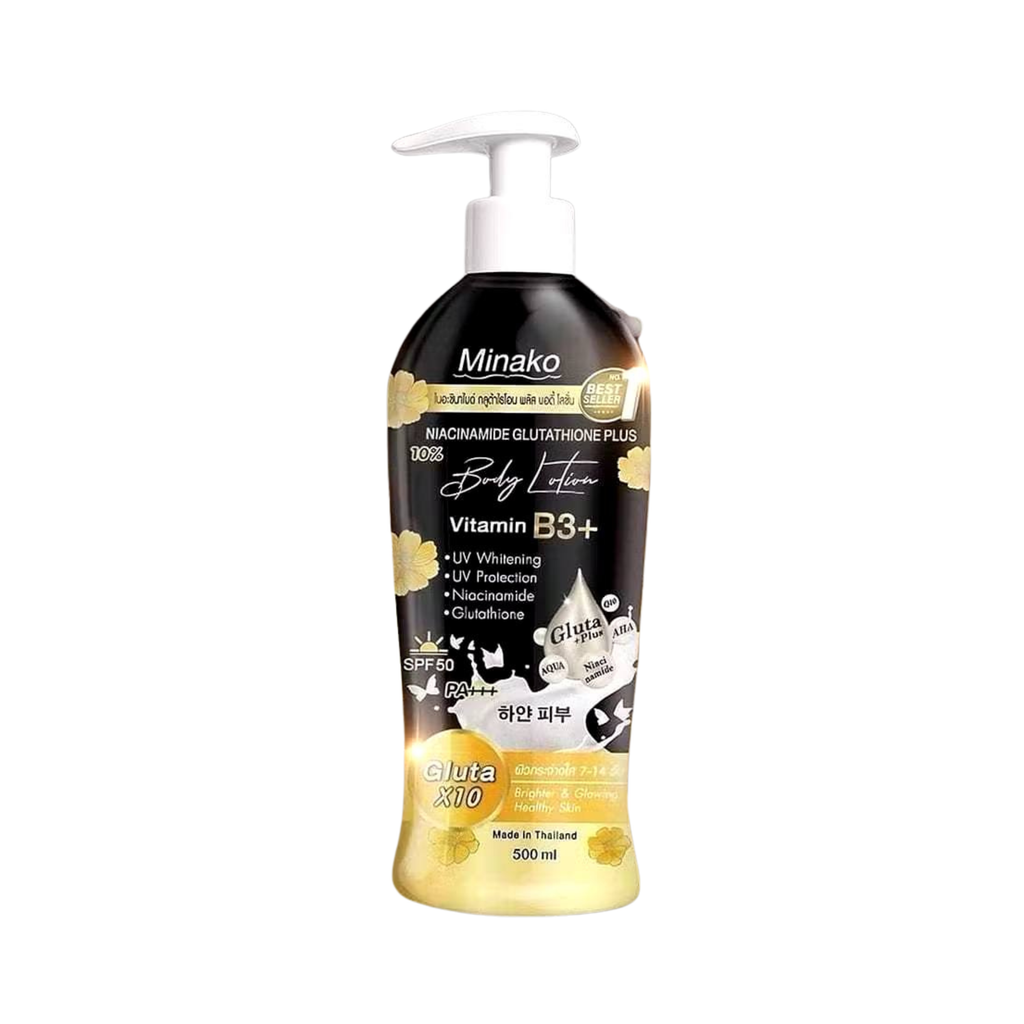 Minako Niacinamide Glutathione Plus Body Lotion