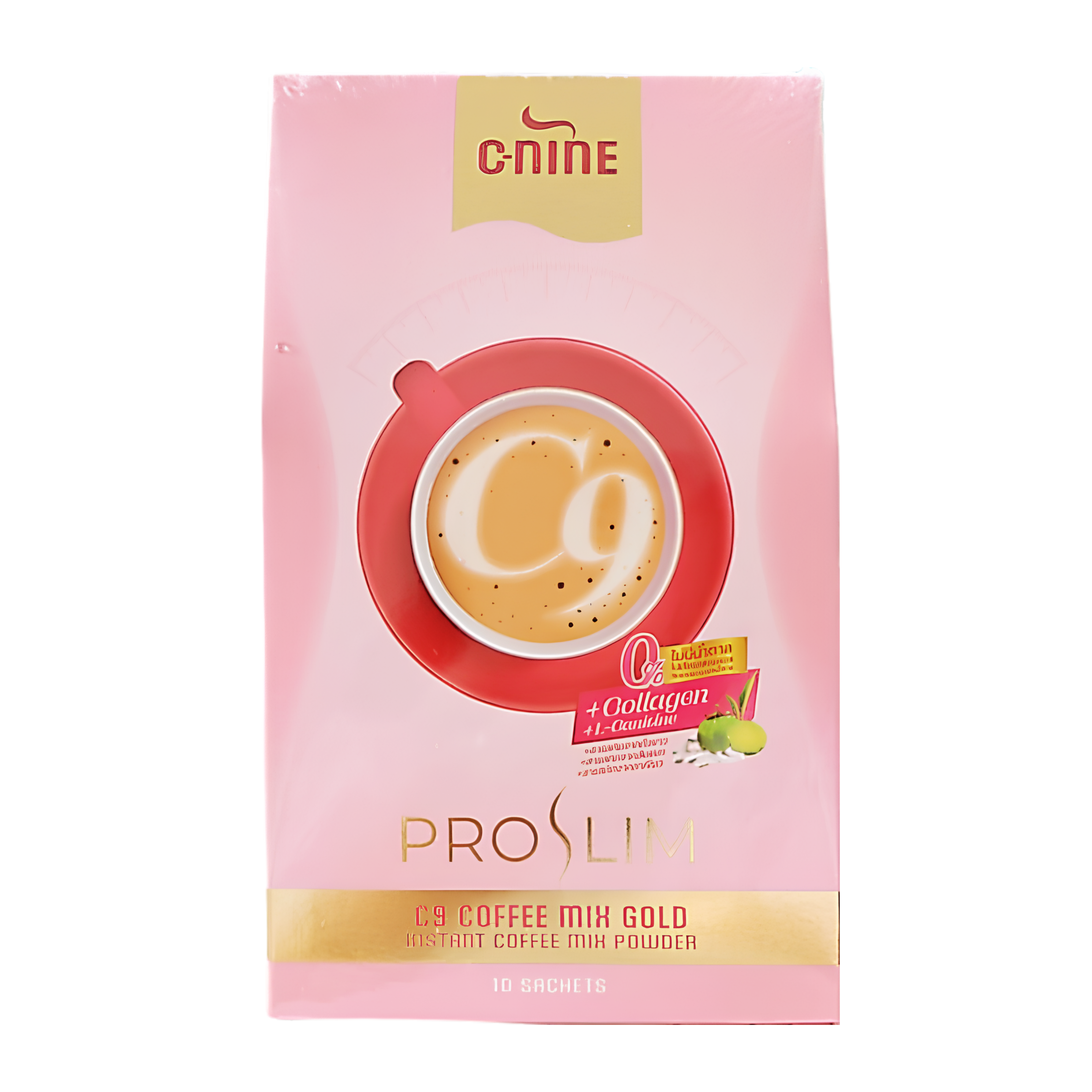 CNINE ProSlim C9 Coffee Mix Gold (10 Sachets)