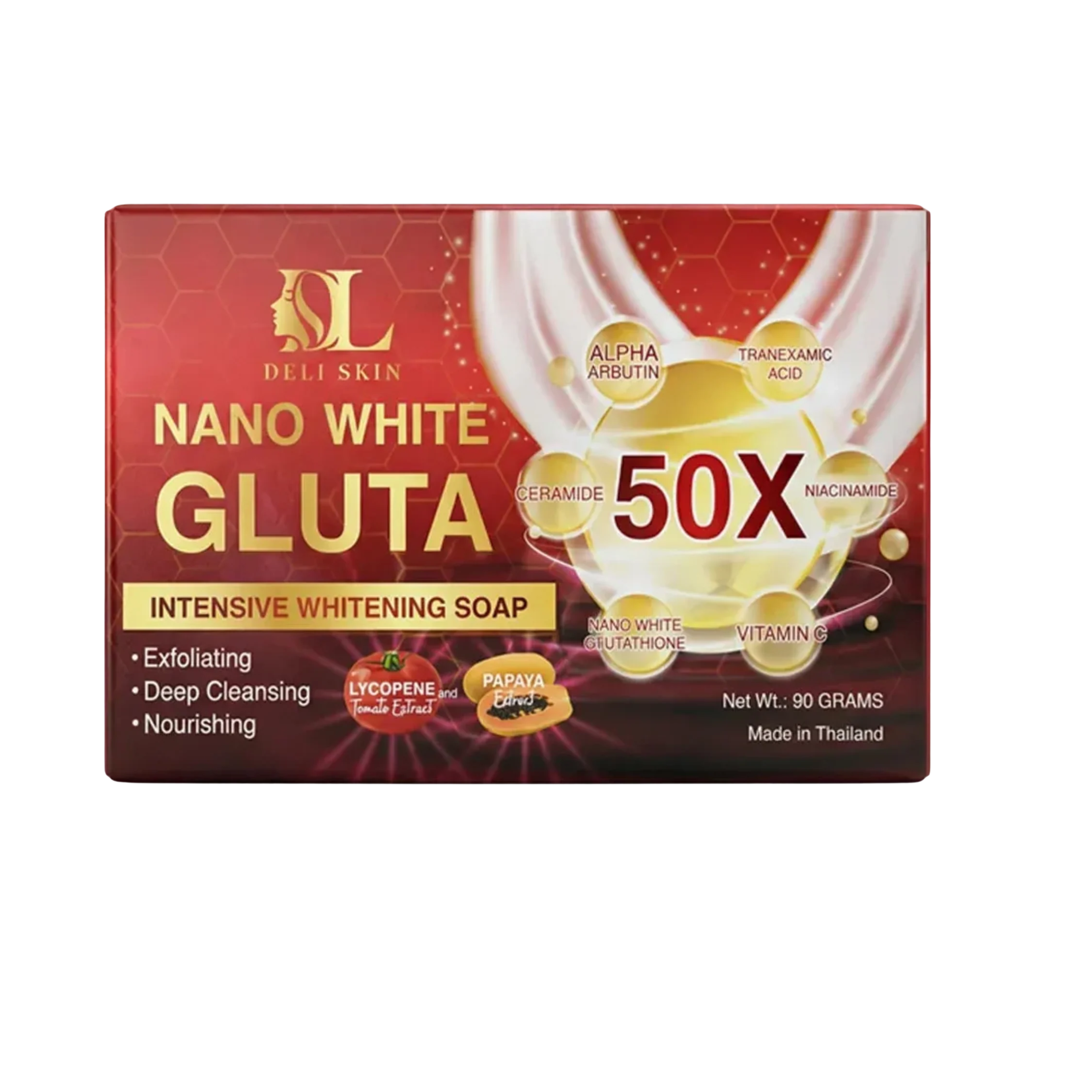 Deli Skin Nano White Gluta 50X Intensive Whitening Soap
