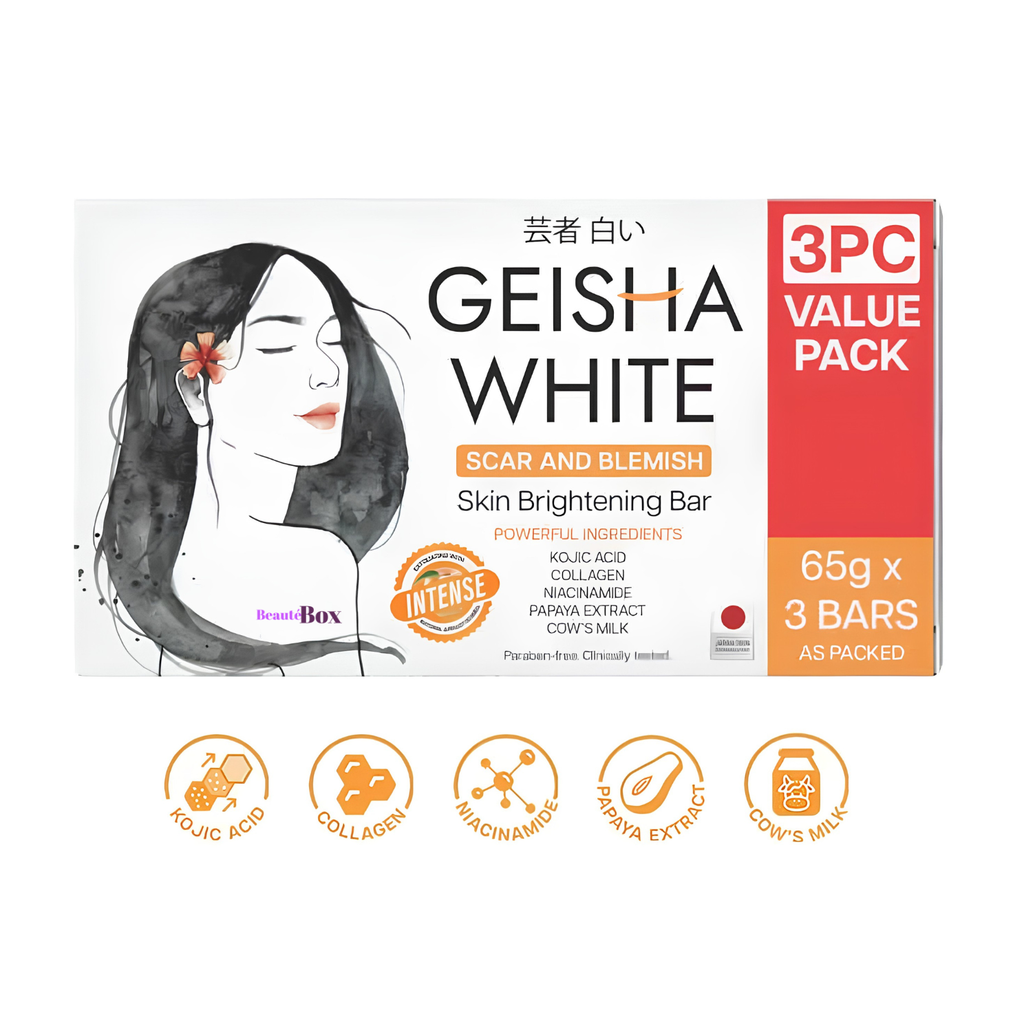 Geisha White Skin Brightening Bars