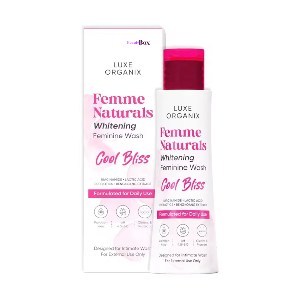 Luxe Organix Femme Naturals Cool Bliss Feminine Wash