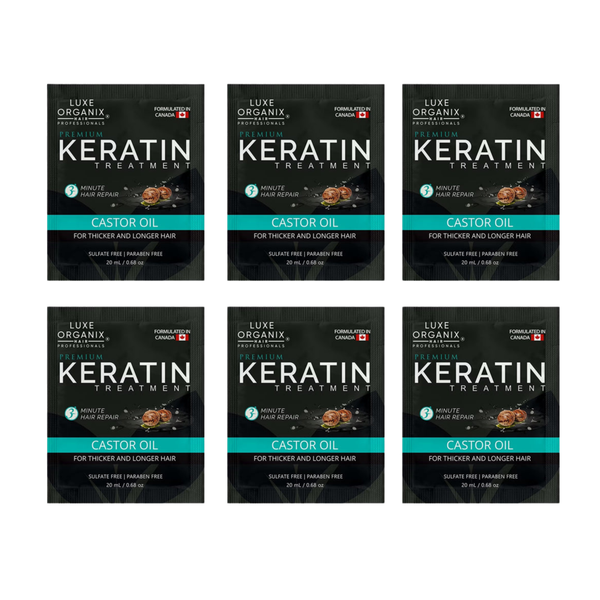 Luxe Organix Premium Keratin Castor 6sx20ml
