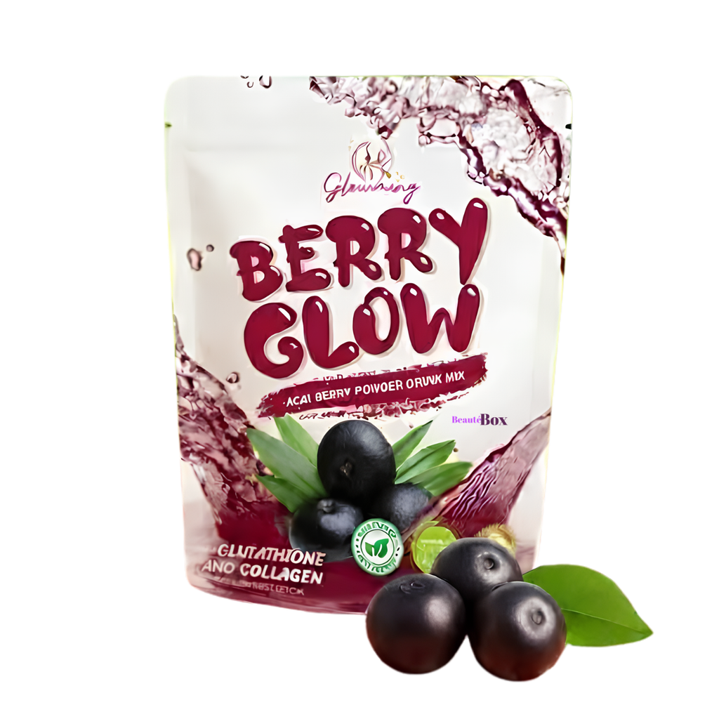 Glowming Berry Glow Acai Berry Powder Drink Mix – 10 Sachets