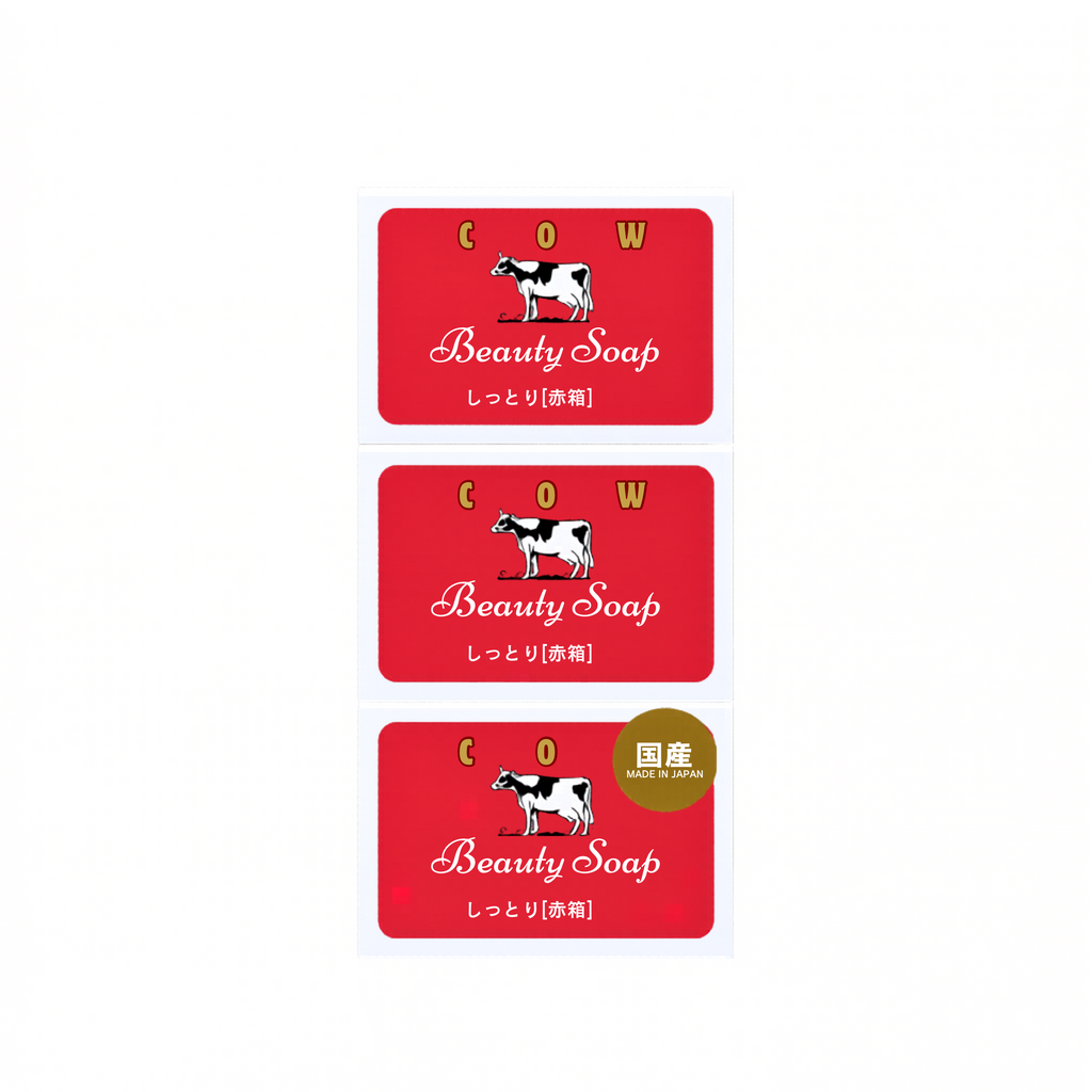 COW Beauty Soap Red Box(85gx3pcs)