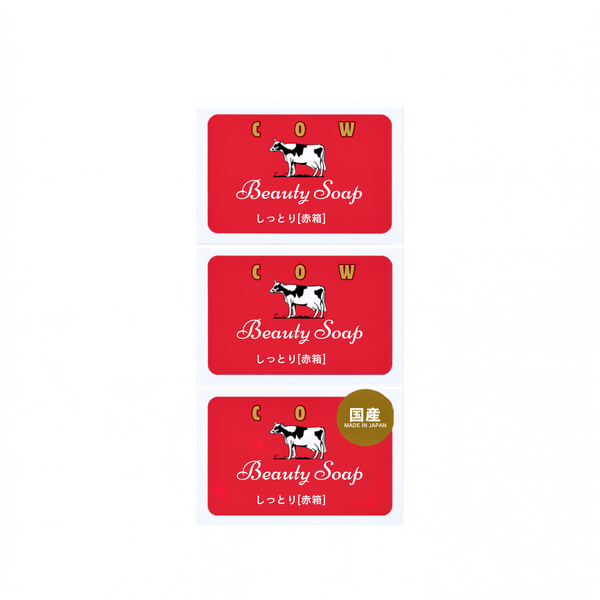 COW Beauty Soap Red Box(85gx3pcs)