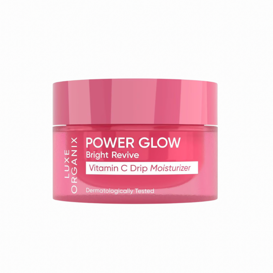 LUXE ORGANIX Power Glow Bright Revive Vitamin C Drip Moisturizer 50g