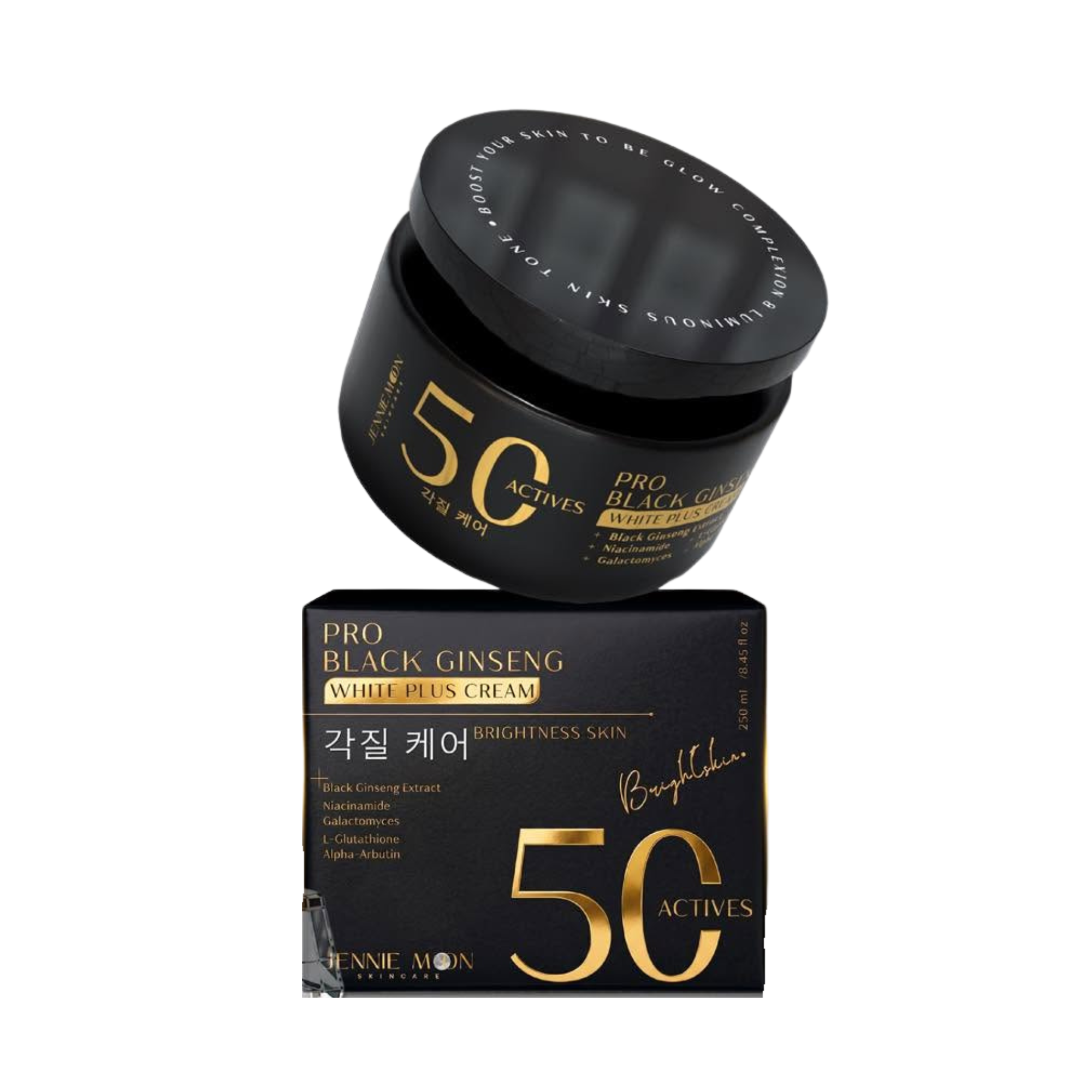 Jennie Moon 50X Pro Black Ginseng White Plus Cream
