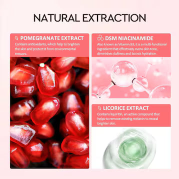GLAD2GLOW Pomegranate Niacinamide Power Bright Serum
