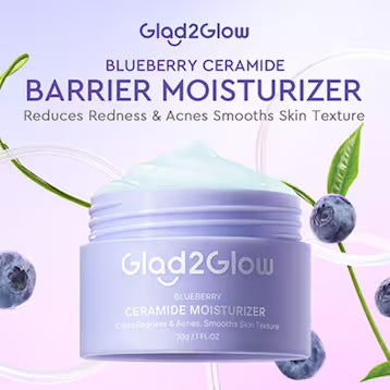 GLAD2GLOW Blueberry Ceramide Barrier Repair Moisturizer