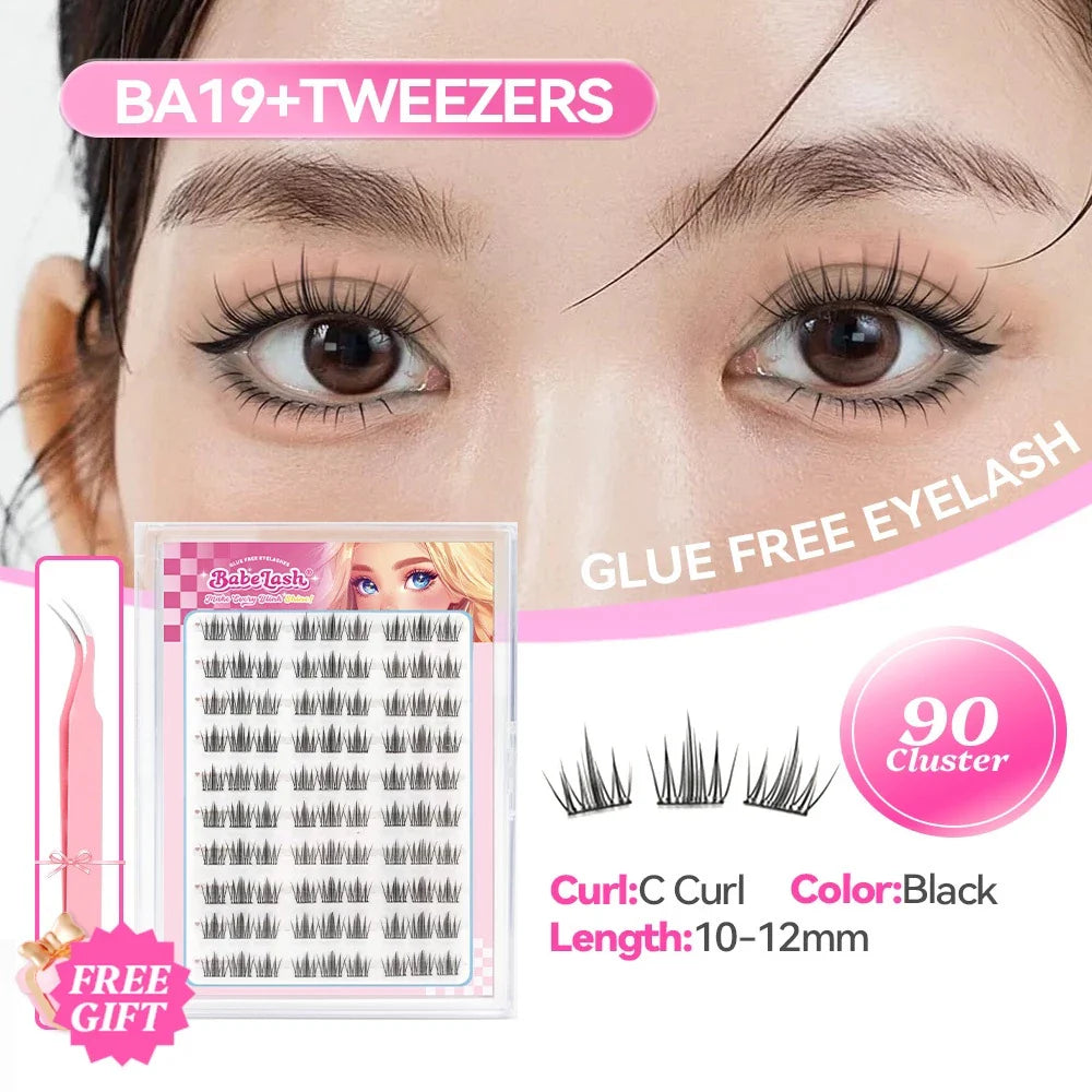 Babe Lash Glue Free Cluster Eyelashes