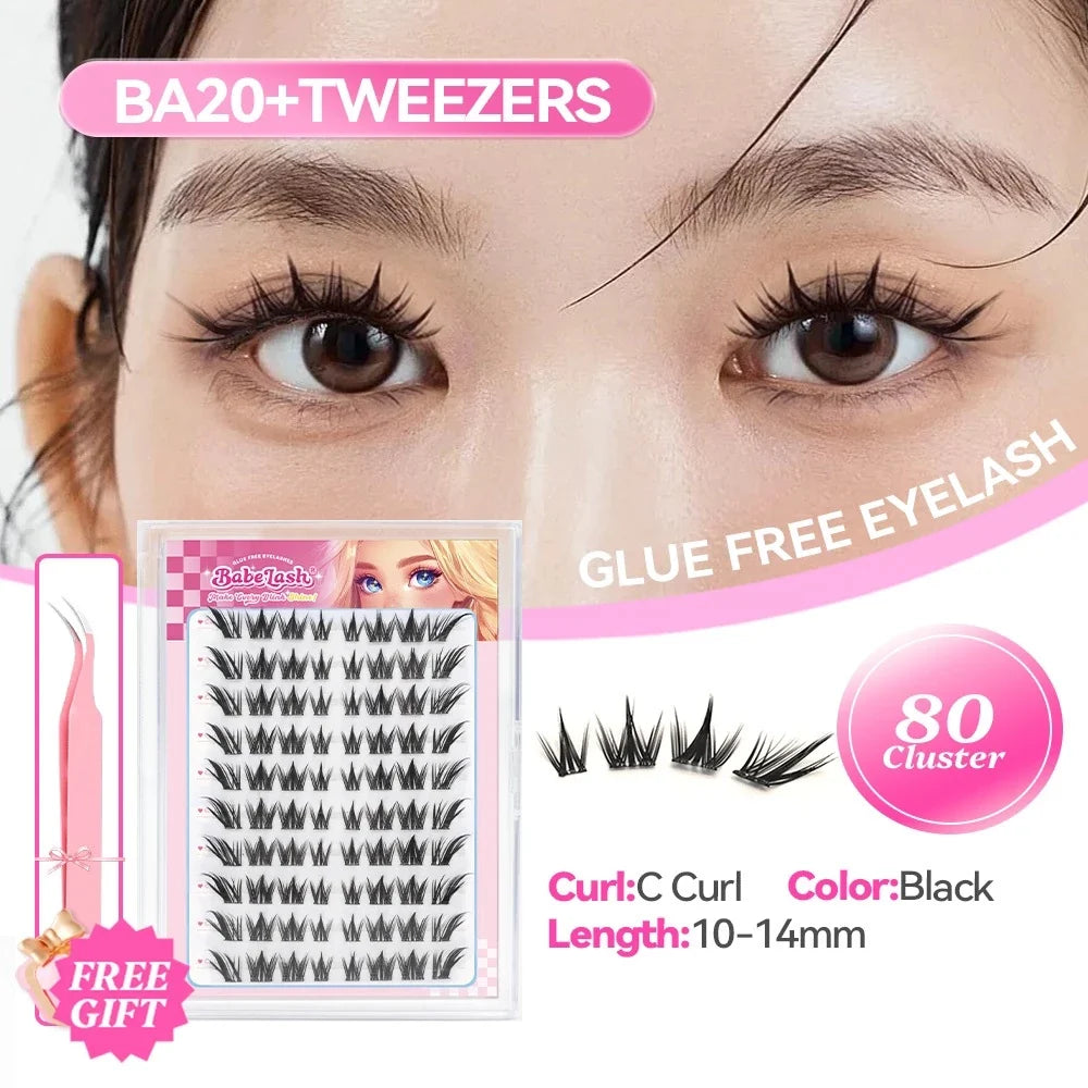 Babe Lash Glue Free Cluster Eyelashes