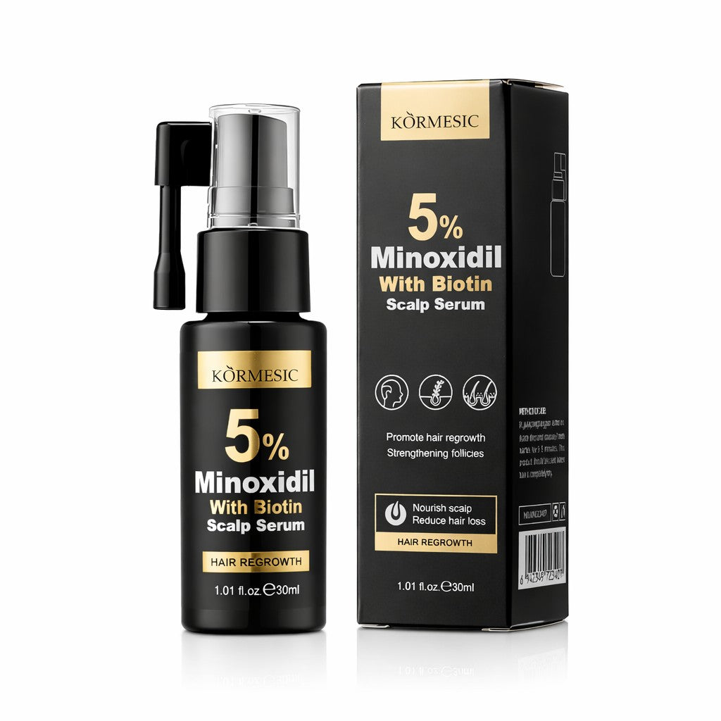 KORMESIC 5% Minoxidil with Biotin Scalp Serum 30ml