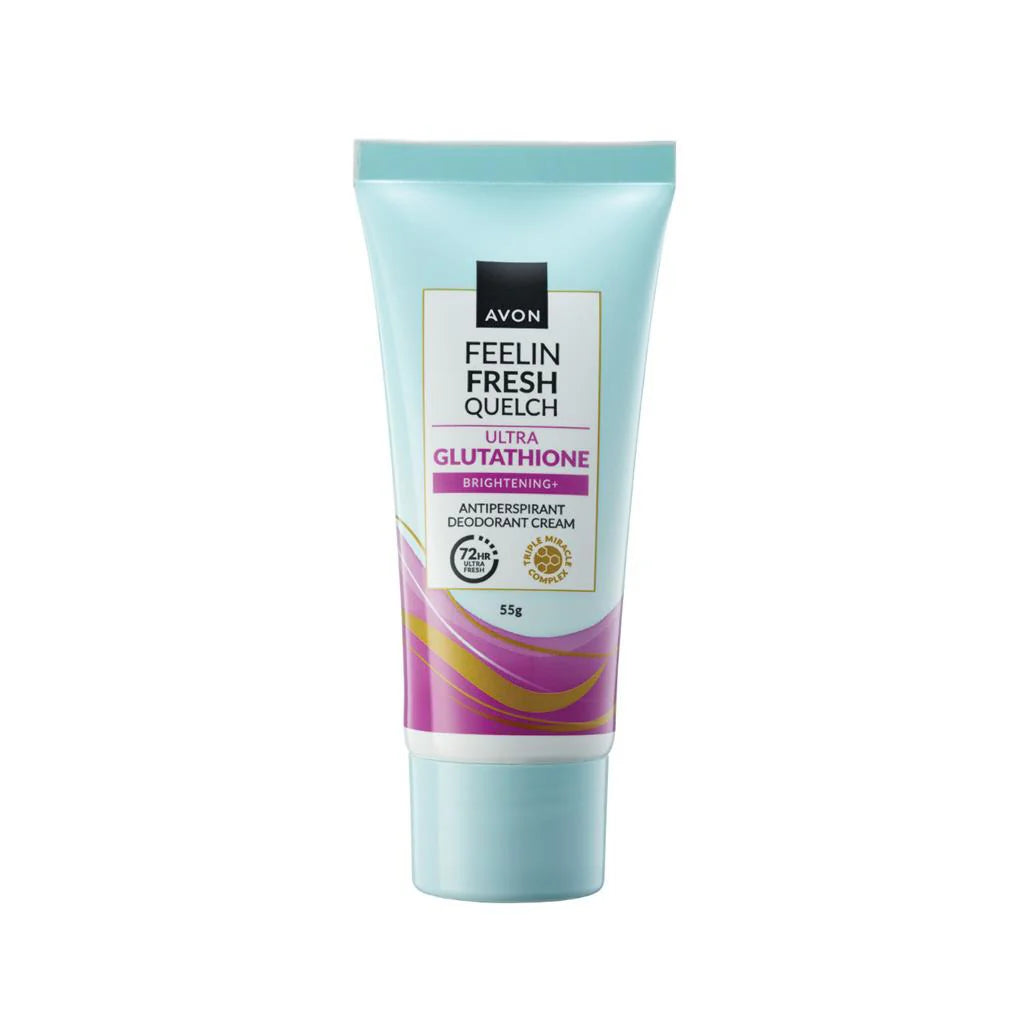 Avon Feelin Fresh Quelch Ultra Glutathione Anti-Perspirant Deodorant Cream 55g