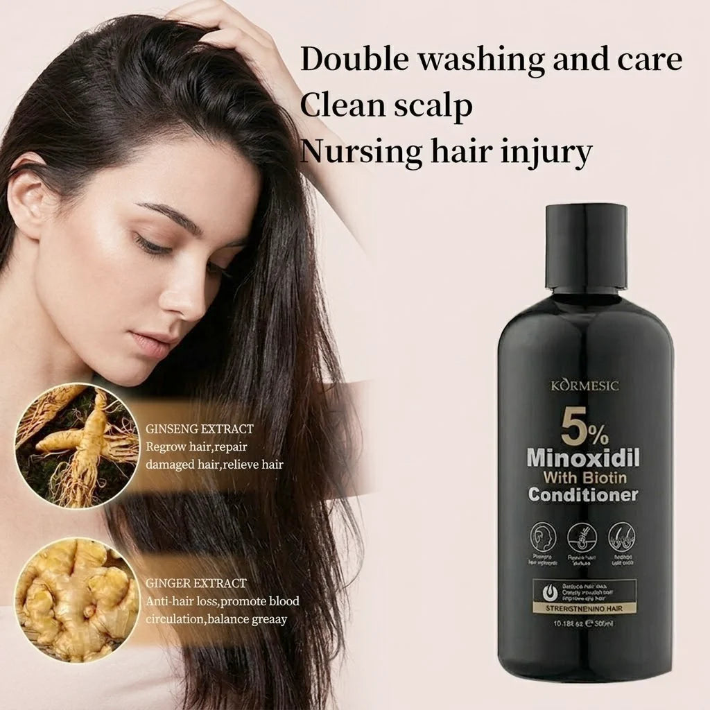 KORMESIC 5% Minoxidil with Biotin Conditioner 300ml