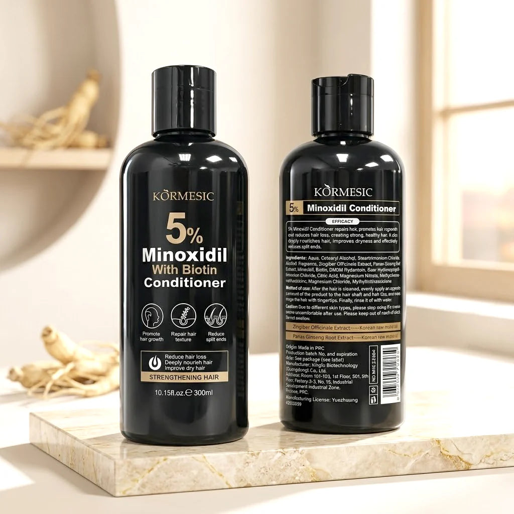 KORMESIC 5% Minoxidil with Biotin Conditioner 300ml