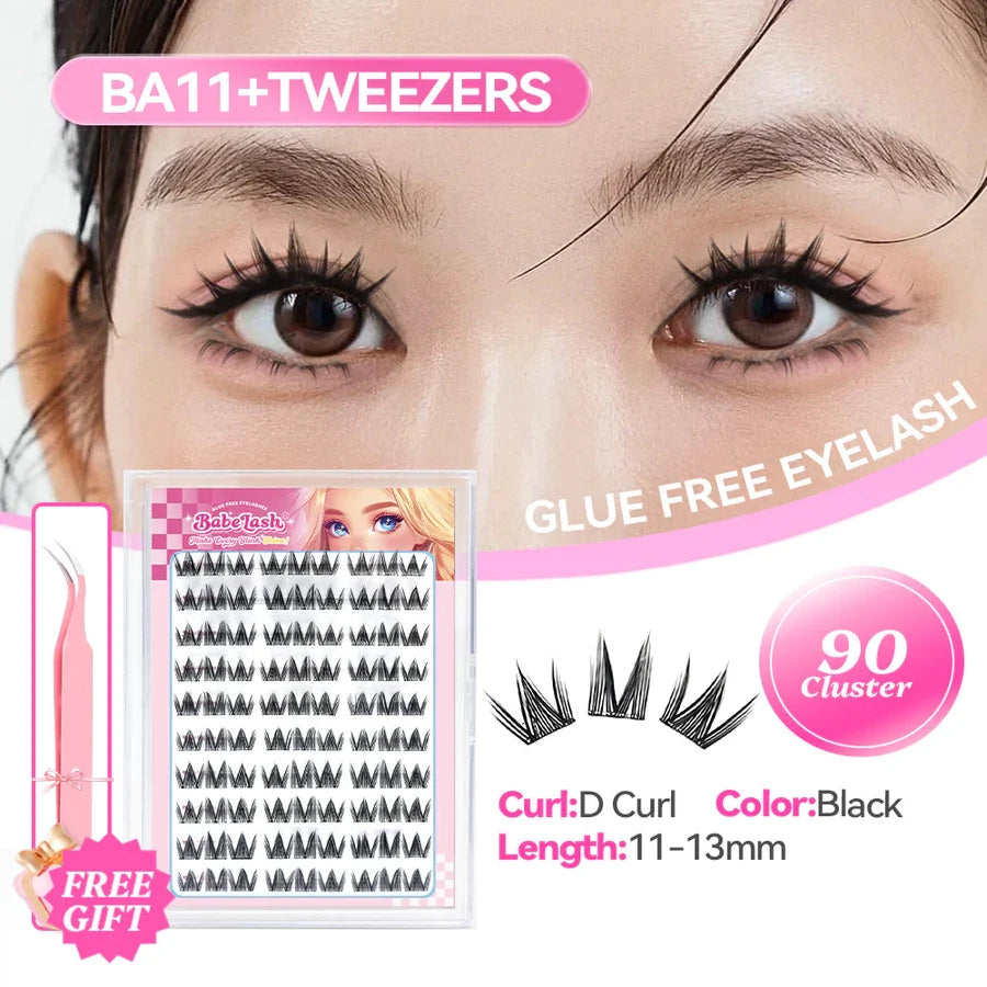 Babe Lash Glue Free Cluster Eyelashes