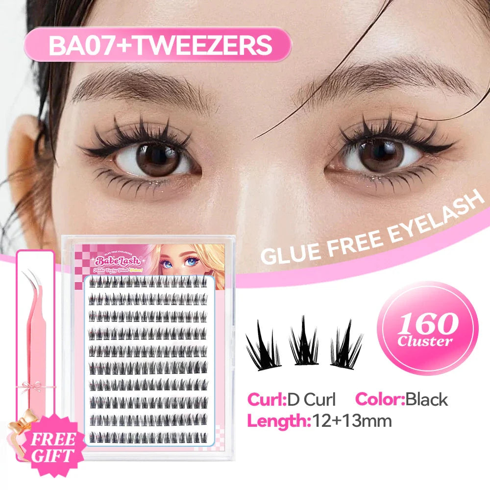Babe Lash Glue Free Cluster Eyelashes