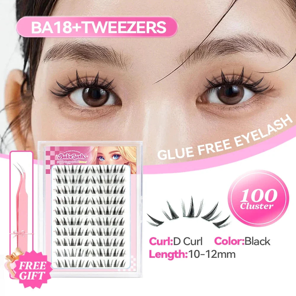 Babe Lash Glue Free Cluster Eyelashes
