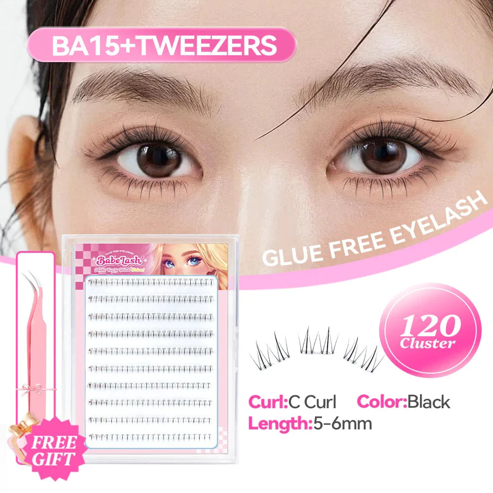 Babe Lash Glue Free Cluster Eyelashes