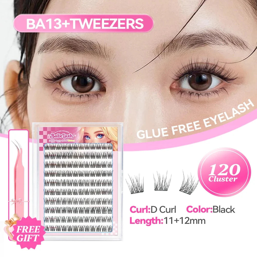 Babe Lash Glue Free Cluster Eyelashes
