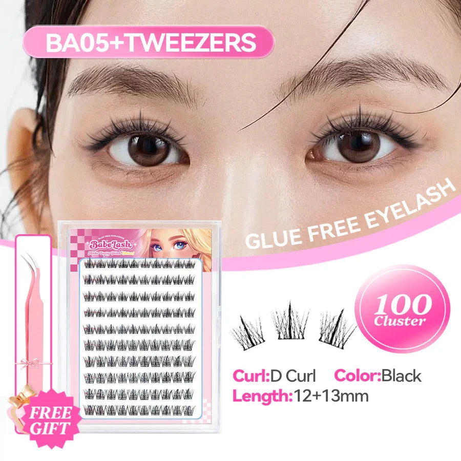 Babe Lash Glue Free Cluster Eyelashes