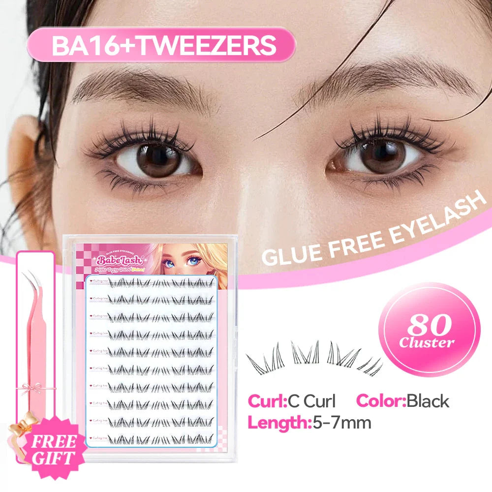 Babe Lash Glue Free Cluster Eyelashes